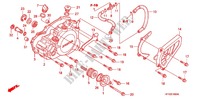 COUVERCLE DE CARTER MOTEUR GAUCHE pour Honda TRX 450 R SPORTRAX Electric Start de 2012