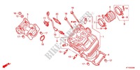 CULASSE pour Honda CBR 125 WHITE de 2012