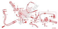 LEVIER DE GUIDON   CABLE   COMMODO pour Honda CBR 600 RR REPSOL de 2013