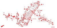 CADRE pour Honda SH 125 ABS D TOP CASE de 2014