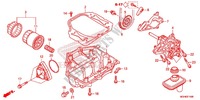 POMPE A HUILE (VFR1200X/XA/XL) pour Honda CROSSTOURER 1200 L de 2014