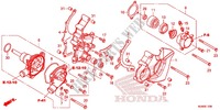 POMPE A EAU   RECEPTEUR D'EMBARAYGE pour Honda VFR 800 F de 2014