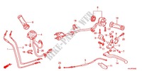 LEVIER DE GUIDON   CABLE   COMMODO pour Honda CBR 250 R NOIRE de 2011