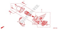 DEMARREUR pour Honda WAVE 110 front brake disk de 2012
