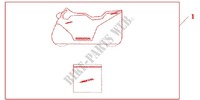 HOUSSE DE PROTECTION D'INTERIEUR pour Honda CBR 600 RR de 2009