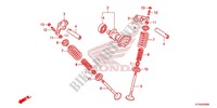 ARBRE A CAMES   SOUPAPE pour Honda CBF 125 de 2012