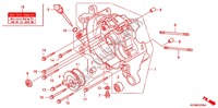 CARTER DE VILEBREQUIN DROIT pour Honda ANC 110 ICON LIMITED EDITION de 2011