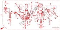 CARBURATEUR pour Honda WAVE DASH 110 S, Electric start, rear brake drum de 2011
