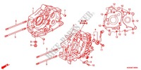 CARTER MOTEUR pour Honda WAVE DASH 110 S, Electric start, rear brake drum de 2011