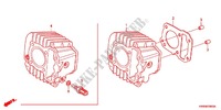 CYLINDRE pour Honda WAVE DASH 110 S, Electric start, rear brake drum de 2011