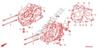 CARTER MOTEUR pour Honda WAVE 110 Casted wheels, Kick start de 2010