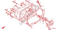 CARTER MOTEUR DROIT pour Honda LITTLE CUB 50 SPECIAL de 2014