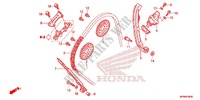CHAINE DE DISTRIBUTION   TENDEUR pour Honda CB 1000 R de 2012
