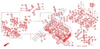 CULASSE pour Honda CB 750 RED TYPE II de 1998