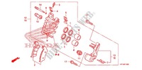 ETRIER DE FREIN AVANT pour Honda SPORTRAX TRX 450 R RED de 2014