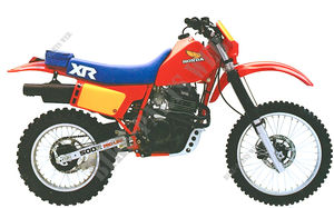 500 XR 1983 XR500RD