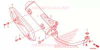 SILENCIEUX D'ECHAPPEMENT pour Honda BEAT 110 CBS de 2018