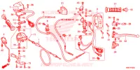 COMMODO   LEVIER   CABLE pour Honda FOURTRAX 500 RUBICON DCT de 2018