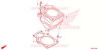 CYLINDRE pour Honda FOURTRAX 500 RUBICON DCT de 2018