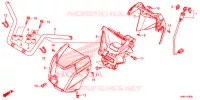GUIDON pour Honda FOURTRAX 500 RUBICON DCT de 2018
