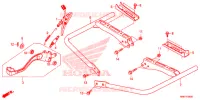 PEDALE   REPOSE PIED pour Honda FOURTRAX 500 RUBICON DCT de 2018