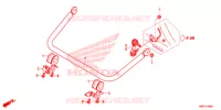 BARRE ANTI ROULIS pour Honda FOURTRAX 500 RUBICON DCT EPS de 2019