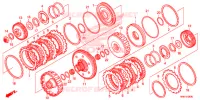EMBRAYAGE (DCT) pour Honda FOURTRAX 500 RUBICON DCT EPS de 2019