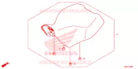 SELLE pour Honda FOURTRAX 500 RUBICON DCT EPS de 2019