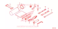 OUTIL pour Honda FOURTRAX 500 RUBICON DCT EPS CAMO de 2019
