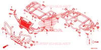 SUPPORT pour Honda FOURTRAX 500 RUBICON DCT EPS CAMO de 2019