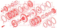 EMBRAYAGE (DCT) pour Honda FOURTRAX 500 RUBICON IRS DCT EPS DELUXE de 2018