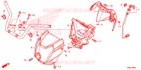 GUIDON pour Honda FOURTRAX 500 RUBICON IRS DCT EPS DELUXE de 2018