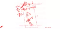 BEQUILLE pour Honda VFR 400 R3 Without speed warning light de 1990