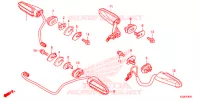 CLIGNOTANT (CRF250RL/RLA) pour Honda CRF 250 RALLYE de 2018