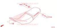 SELLE pour Honda CRF 250 RALLYE de 2018