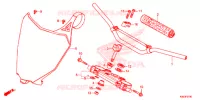 GUIDON   TE DE FOURCHE pour Honda CRF 250 R de 2018