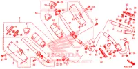 SILENCIEUX D'ECHAPPEMENT pour Honda CRF 250 R de 2018