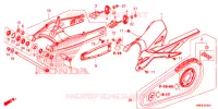 BRAS OSCILLANT pour Honda CB 125 R ABS de 2019