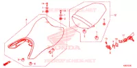 SELLE pour Honda CB 125 R ABS de 2019
