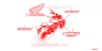 AUTOCOLLANTS pour Honda CB 125 R ABS de 2018