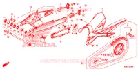 BRAS OSCILLANT pour Honda CB 125 R ABS de 2018