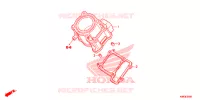 CYLINDRE pour Honda CB 125 R ABS de 2018
