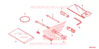 OUTIL pour Honda CB 125 R ABS de 2018
