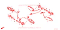 CLIGNOTANT pour Honda CB 125 R de 2019
