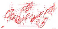 COUVERCLES LATERAUX pour Honda MSX 125 de 2018