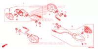 CLIGNOTANT (CA,LO) pour Honda MSX 125 SF de 2020