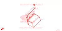 BATTERIE pour Honda MSX 125 de 2018