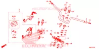 GUIDON pour Honda GROM 125 de 2018