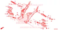 REPOSE PIED pour Honda GROM 125 de 2018