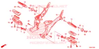 REPOSE PIED pour Honda GROM 125 de 2018